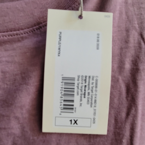 NWT A new day t shirt size 1x - Picture 3 of 3